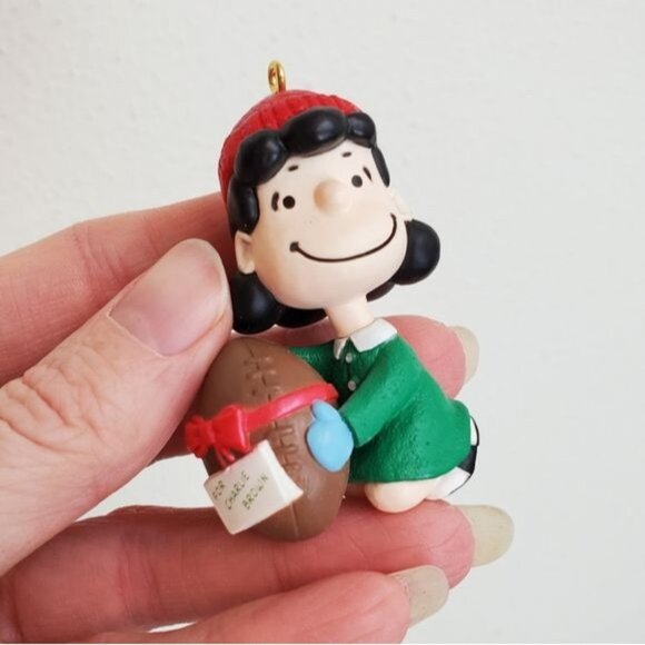 Vintage Peanuts Lucy Christmas 1994 Ornament - Picture 1 of 14